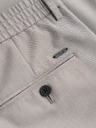 Ombre Clothing Férfi chino nadrág REGULAR FIT rugalmas derekkal - szürke és bézs V1 P1525 Ombre Clothing