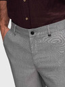Ombre Clothing Férfi chino nadrág REGULAR FIT rugalmas derekkal - szürke V2 P1525 Ombre Clothing