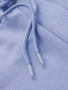 Ombre Clothing Uniszex melegítő rövidnadrág bordázott derekkal - levendula V9 OU-SRBC-0101 Ombre Clothing