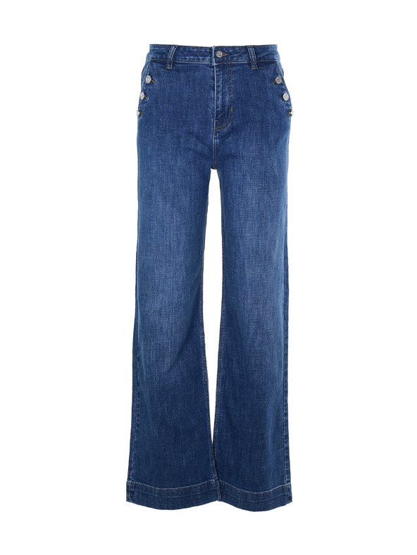 Orsay ORSAY kék női wide leg farmernadrág