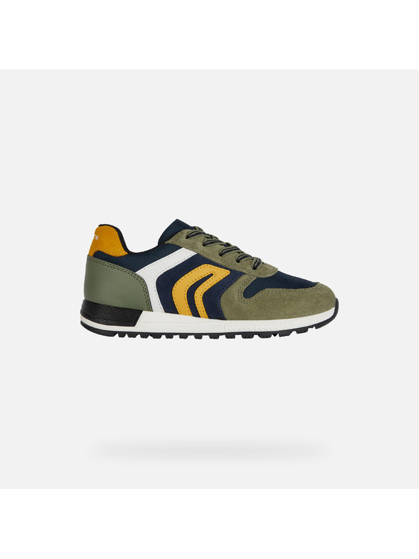 Geox Khaki fiú tornacipő Geox Alben