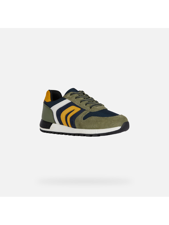 Geox Khaki fiú tornacipő Geox Alben