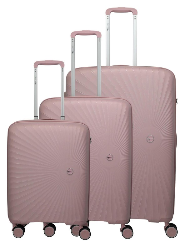 Travelite Tamaris Voyaage S,M,L utazóbőrönd szett Blush