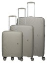 Travelite Tamaris Voyaage S,M,L utazóbőrönd szett Sand