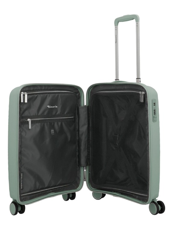 Travelite Tamaris Voyaage S,M,L utazóbőrönd szett Sage Green