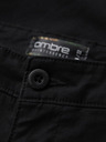 Ombre Clothing Férfi klasszikus chino rövidnadrág felhajtott szárral - fekete V9 W532 Ombre Clothing