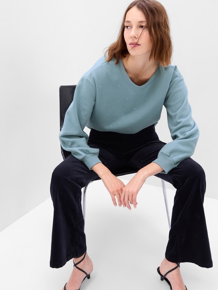 GAP Vintage soft crop pulóver GAP