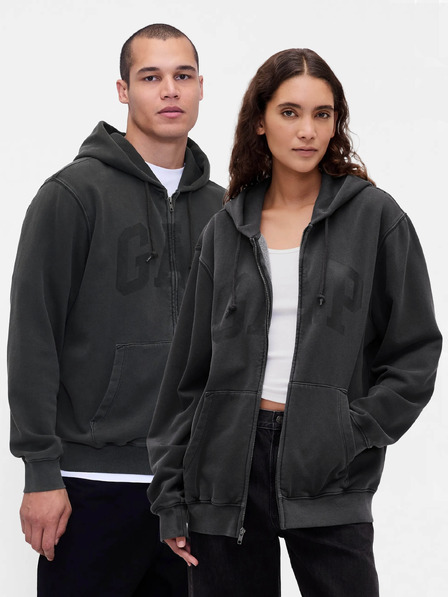 GAP Logós pulóver VintageSoft unisex GAP