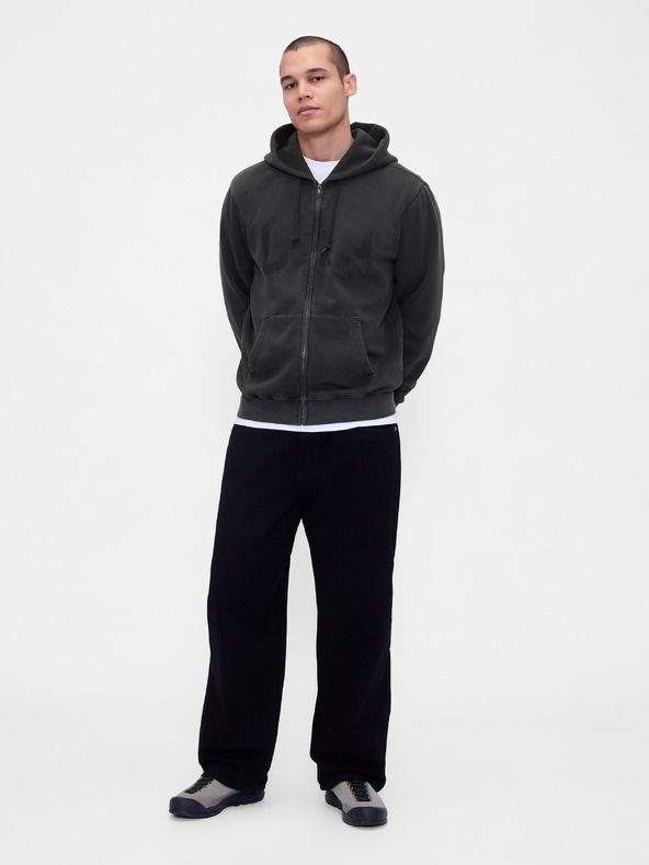 GAP Logós pulóver VintageSoft unisex GAP