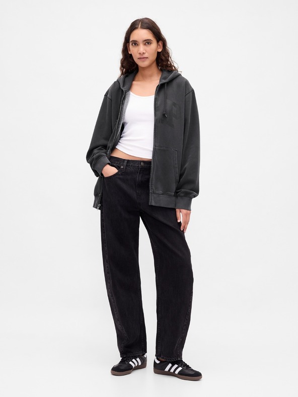 GAP Logós pulóver VintageSoft unisex GAP