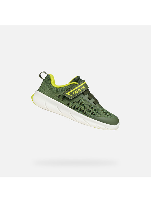 Geox Zöld fiúcipő Geox Foot-Run