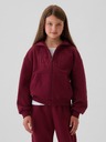 GAP Gyerek pulóver logóval és fleece béléssel GAP