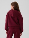GAP Gyerek pulóver logóval és fleece béléssel GAP