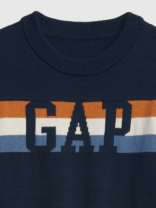 GAP Baby pulóver logóval GAP