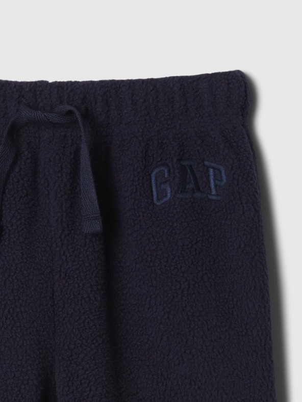 GAP Baby melegítőnadrág Polar Fleece logóval GAP