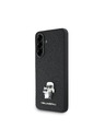 Karl Lagerfeld Karl Lagerfeld PU Saffiano Metal Karl and Choupette Hátlap Samsung Galaxy A56 Black