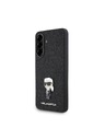 Karl Lagerfeld Karl Lagerfeld Fixed Glitter Metal Ikonik Hátlap Samsung Galaxy A56 Black