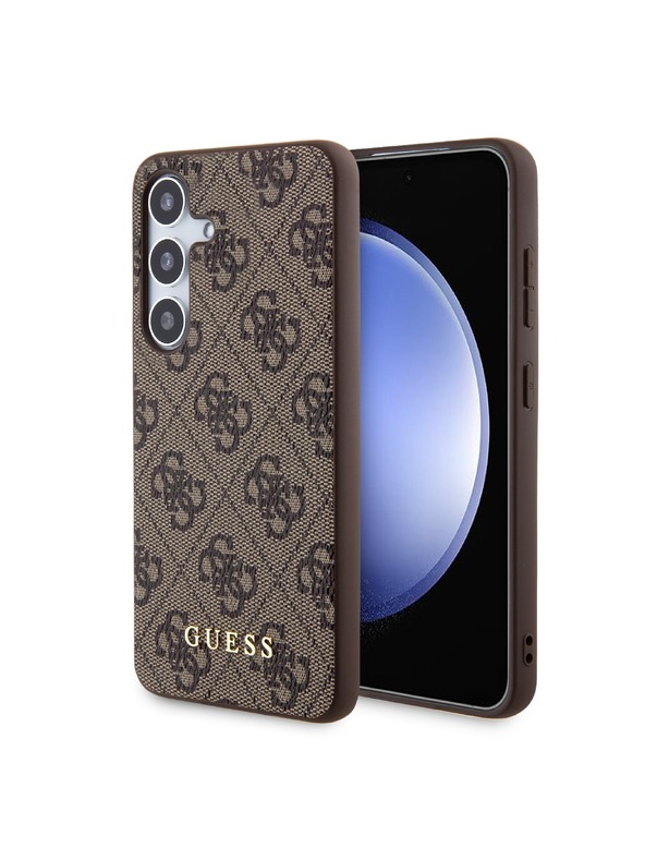 Guess Guess 4G Hátlap Samsung Galaxy S24 Brown