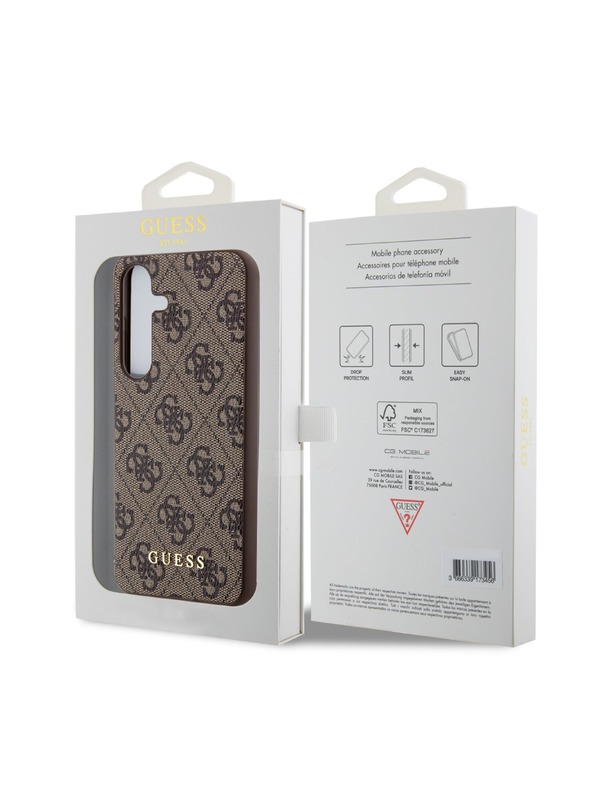 Guess Guess 4G Hátlap Samsung Galaxy S24 Brown