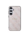 Guess Guess PU Leather 4G Colored Ring MagSafe Hátlap Samsung Galaxy S24 Pink