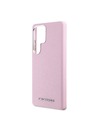 Karl Lagerfeld Karl Lagerfeld PU Saffiano Metal Logo and Frame Hátlap Samsung Galaxy S25 Ultra Pink