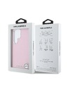 Karl Lagerfeld Karl Lagerfeld PU Saffiano Metal Logo and Frame Hátlap Samsung Galaxy S25 Ultra Pink