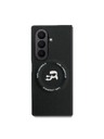 Karl Lagerfeld Karl Lagerfeld PU Karl and Choupette Heads Magnetic Hátlap Samsung Galaxy Z Fold 7 Black