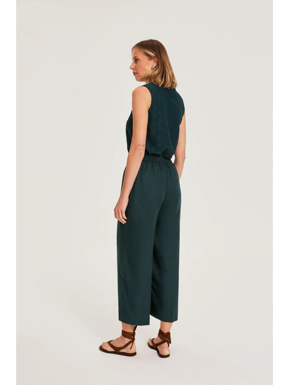 Moodo Culottes nadrág zöld Moodo