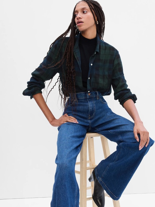 GAP Flanel kockás ing GAP