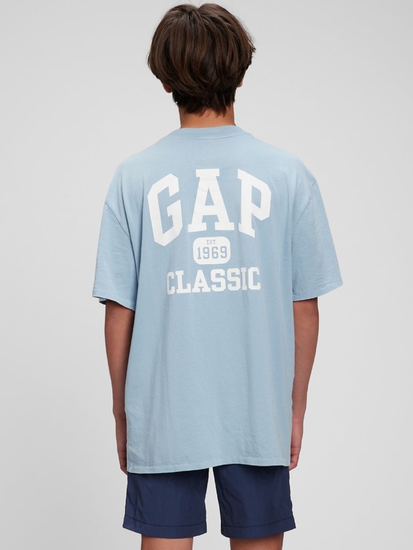 GAP Teen organikus póló GAP logóval classic