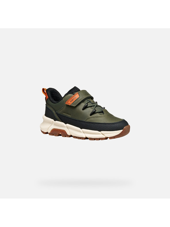 Geox Khaki fiú sportcipő Geox Flexyper Plus