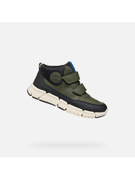 Geox Khaki fiú bakancs Geox Flexyper