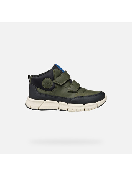 Geox Khaki fiú bakancs Geox Flexyper