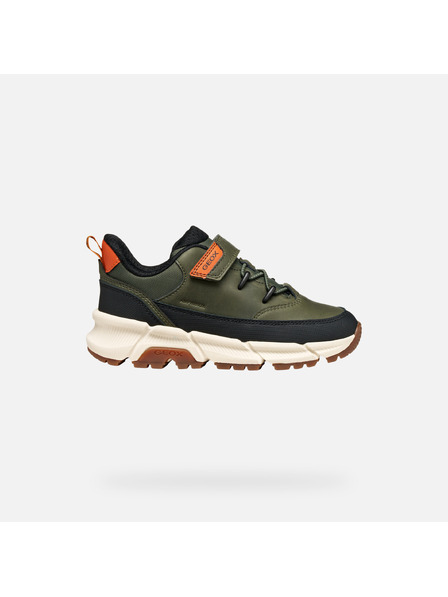 Geox Khaki fiú sportcipő Geox Flexyper Plus