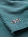 Ombre Clothing Két darab férfi szabadidő rövidnadrág laza szabásban - sötétkék/türkiz V1 Z126 Ombre Clothing