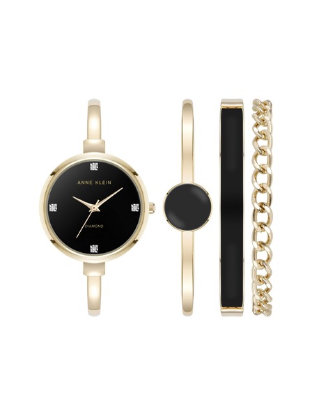 Anne Klein Női ajándékcsomag óra és karkötő Anne Klein AK/5142BKST