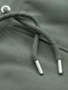 Ombre Clothing Két férfi tornanadrág szett csíkokkal - krém/oliva V2 Z128 Ombre Clothing