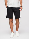 Ombre Clothing Két férfi tornanadrág szett frottír kötésből regular fit - fekete/világoszöld V1 Z125 Ombre Clothing