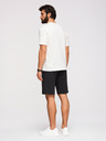 Ombre Clothing Két férfi tornanadrág szett frottír kötésből regular fit - fekete/világoszöld V1 Z125 Ombre Clothing