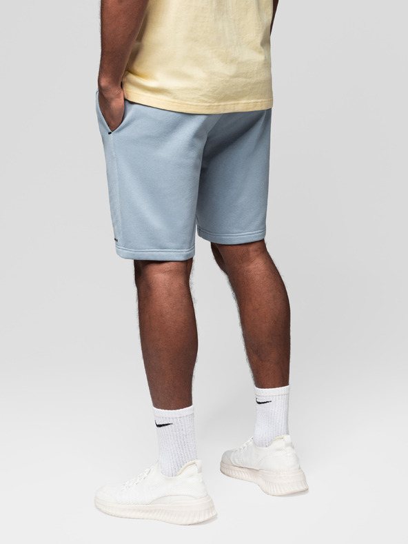 Ombre Clothing Két férfi tornanadrág szett nyomattal - világoskék/türkiz V1 Z127 Ombre Clothing