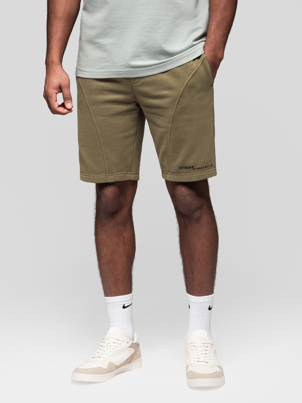 Ombre Clothing Két férfi tornanadrág szett nyomattal - világoskék/türkiz V1 Z127 Ombre Clothing