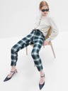 GAP Kockás nadrág skinny bi-stretch GAP