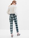 GAP Kockás nadrág skinny bi-stretch GAP