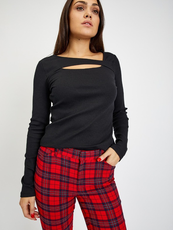 GAP Skinny Bi-Stretch kockás nadrág GAP
