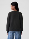 GAP Gyerek pulóver logóval és fleece béléssel GAP