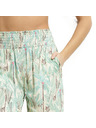 DIM DIM TROPICAL PANTS - Női strandsisak - zöld - világos barna - krém