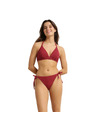DIM DIM SWIMWEAR SHELL TRIANGLE BRA - Női fürdőruha - sötét vörös