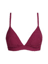 DIM DIM SWIMWEAR SHELL TRIANGLE BRA - Női fürdőruha - sötét vörös