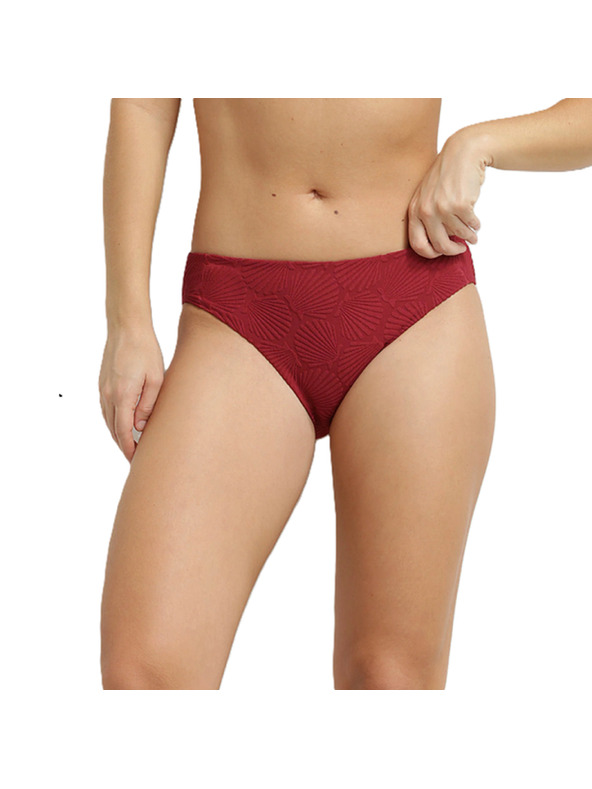DIM DIM SWIMSUIT SHELL BIKINI - Női fürdőruha - sötét vörös