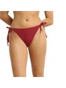 DIM DIM SWIMWEAR SHELL SLIP - Női fürdőruha - sötét vörös